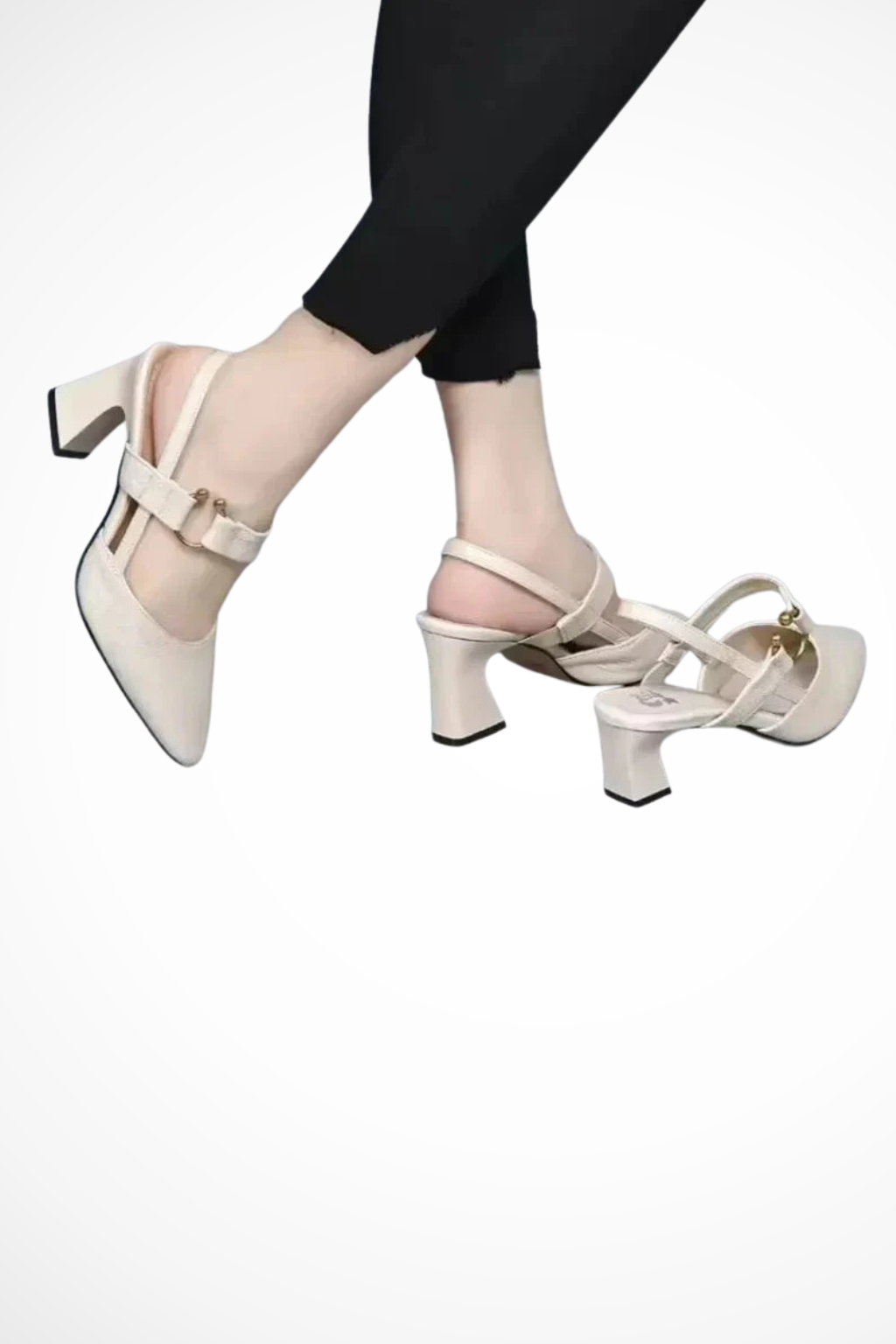 Valentina Moreau | Slingback Block Heels For Women