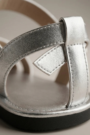 Valeria Conti | Strappy Flat Sandals For Women