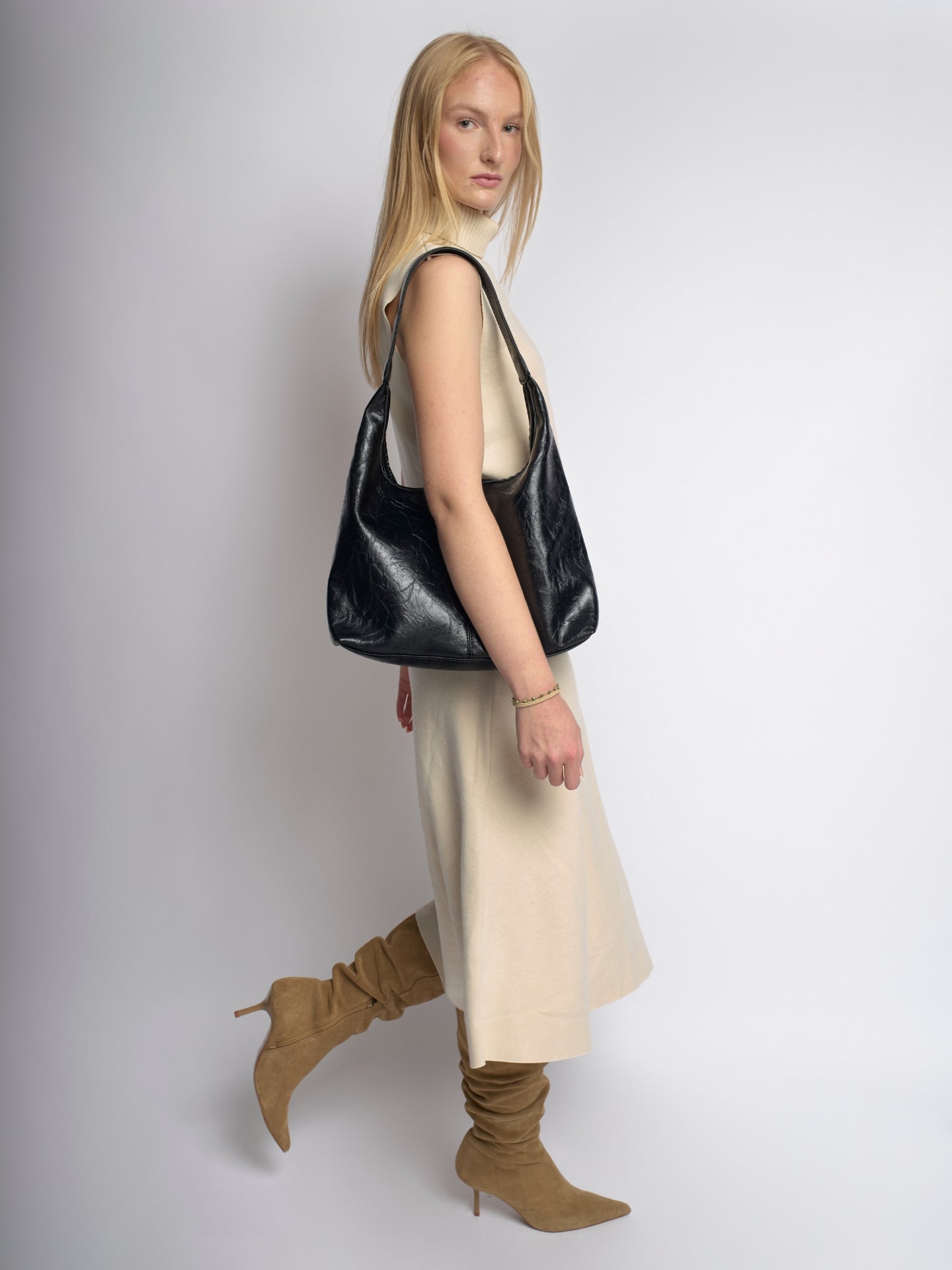 Valerie Valenci | Vintage Soft Leather Hobo Bag