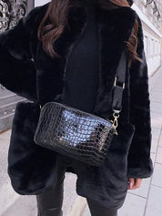 Valérie Moreau | Luxe Faux Fur Mid-Length Coat For Women