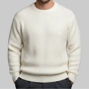 Vincent Delacroix | Ribbed Knit Sweater For Men