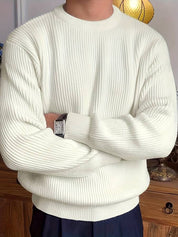 Vincent Delacroix | Ribbed Knit Sweater For Men