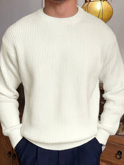 Vincent Delacroix | Ribbed Knit Sweater For Men