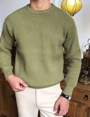 Vincent Delacroix | Ribbed Knit Sweater For Men
