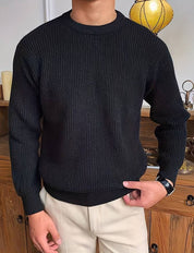 Vincent Delacroix | Ribbed Knit Sweater For Men