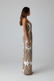 Viola Prescott | Summer Strapless Jumpsuit