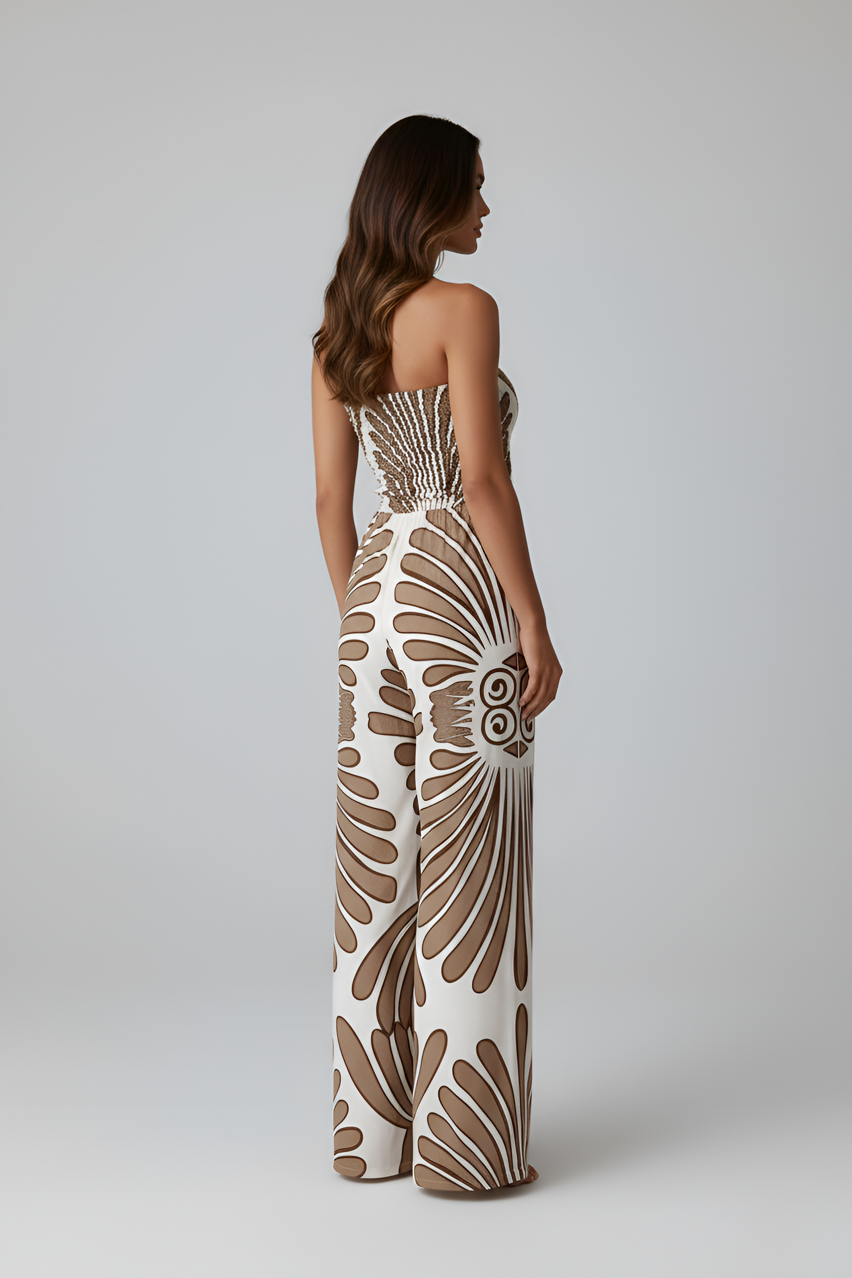 Viola Prescott | Summer Strapless Jumpsuit