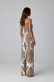 Viola Prescott | Summer Strapless Jumpsuit