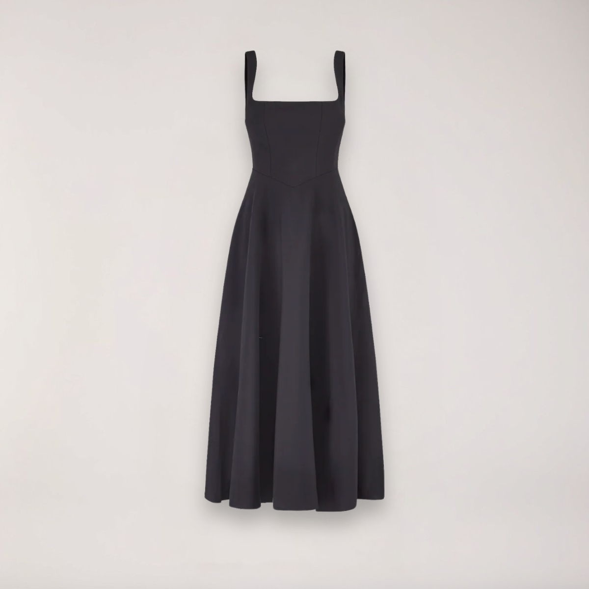 Violetta Grandin | Women’s Midi Dress – Flattering Fit – Cinched Waist – Flowing Silhouette