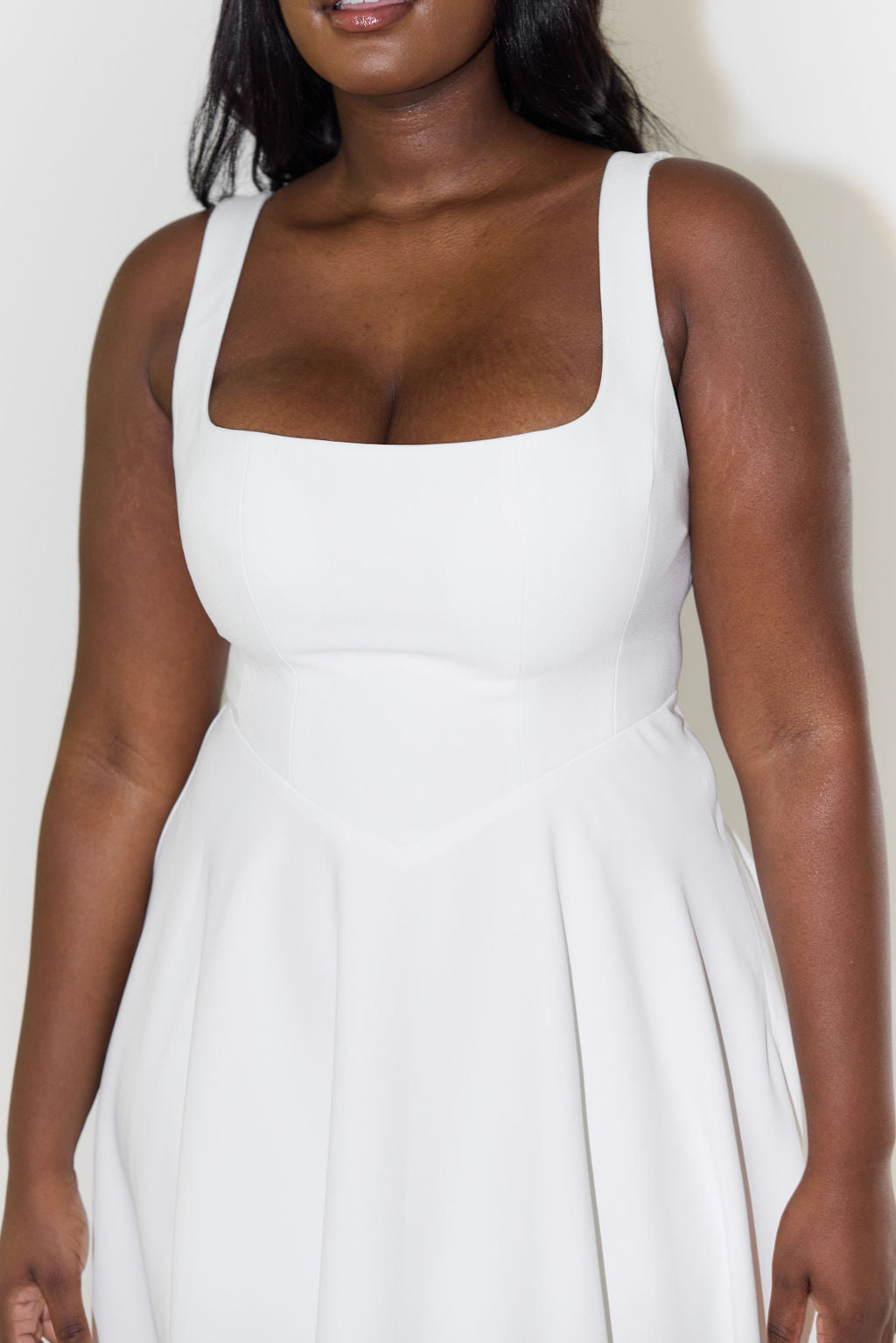 Violetta Grandin | Women’s Midi Dress – Flattering Fit – Cinched Waist – Flowing Silhouette