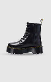Viveca Stormaine | Women's Leather Platform Boots – Urban Street Style & Comfort