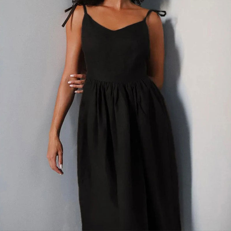 Vivienne Cole | Linen Maxi Dress