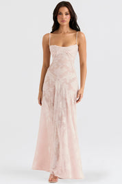 Vivienne Moreau | Floral Slip Maxi Dress