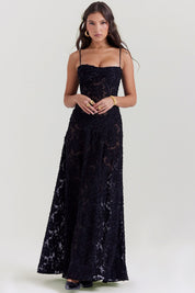 Vivienne Moreau | Floral Slip Maxi Dress