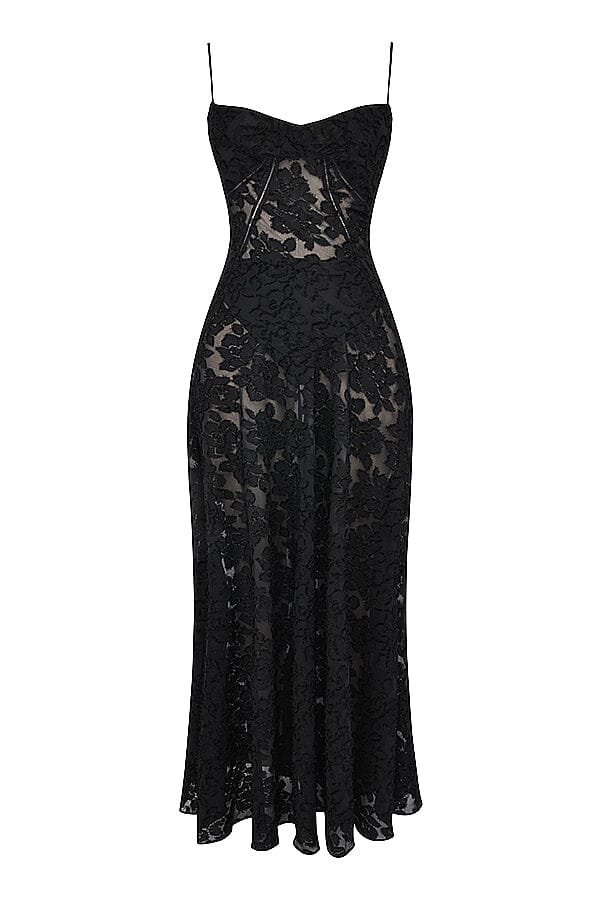 Vivienne Moreau | Floral Slip Maxi Dress