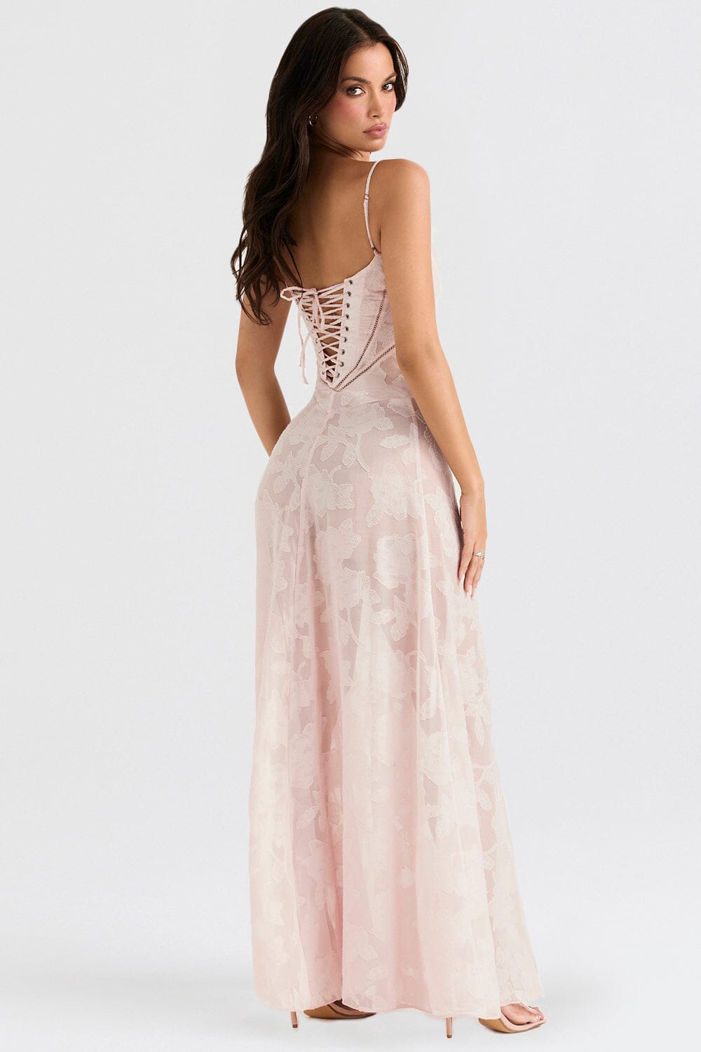 Vivienne Moreau | Floral Slip Maxi Dress