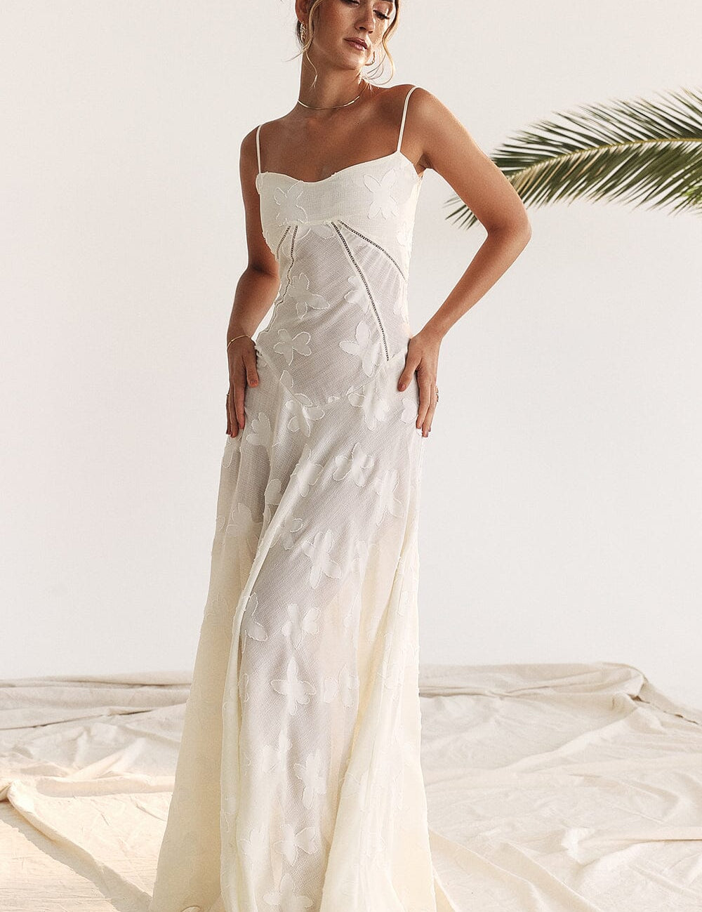 Vivienne Moreau | Floral Slip Maxi Dress