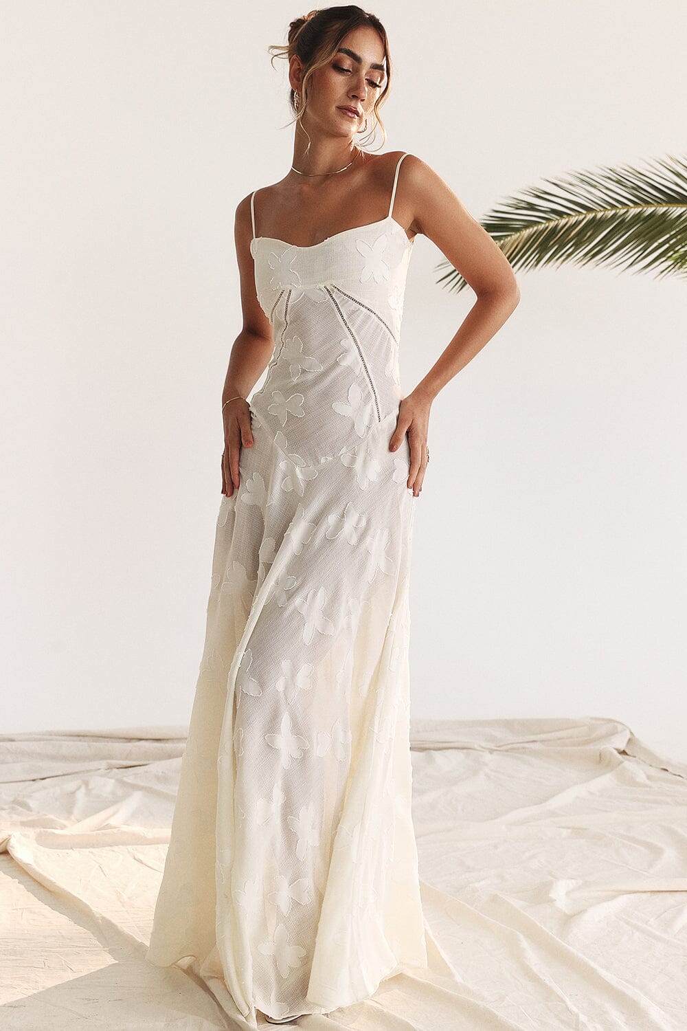 Vivienne Moreau | Floral Slip Maxi Dress