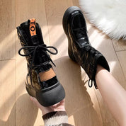 Isla Griffiths | Bottes de neige d’hiver imperméables à semelle compensée épaisse