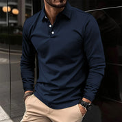 William Harrington | Long Sleeve Polo Shirt For Men