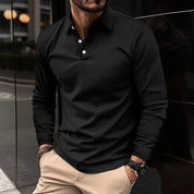 William Harrington | Long Sleeve Polo Shirt For Men