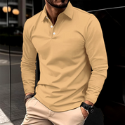William Harrington | Long Sleeve Polo Shirt For Men