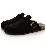 Winona Langley | Suede Slip-On Mules