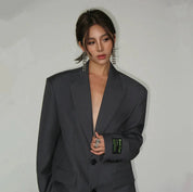 Amélie Laurent | Oversized Blazer Dress