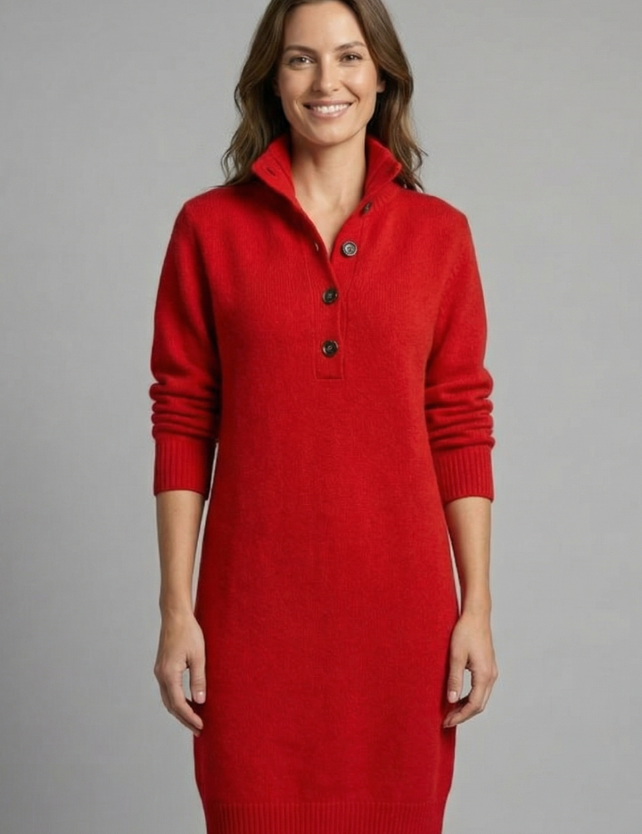 Felicity Brown | dzianinowa sukienka midi typu jumper