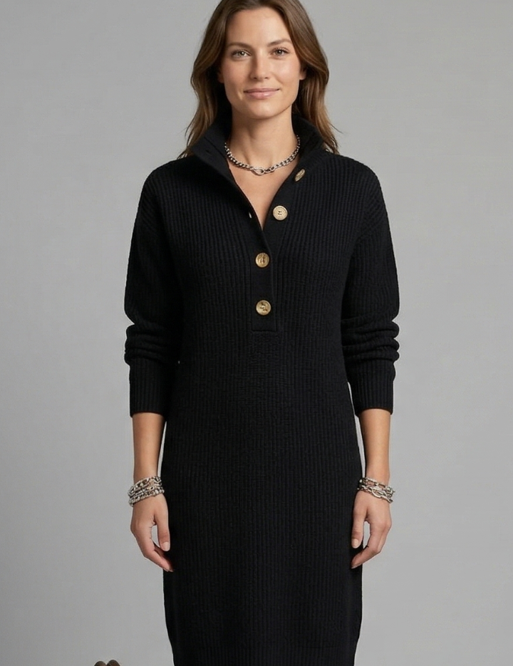 Felicity Brown | dzianinowa sukienka midi typu jumper
