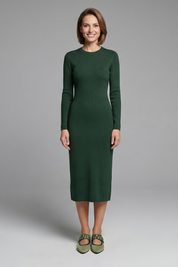 Millicent Hall | Mary Jane Knit Flat Shoes with Signature Strap