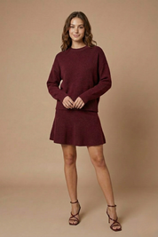 Thea Marlowe | Sweater & Skirt Set
