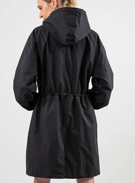 Philippa Sandford | Imperméable long à capuche résistant à l’eau