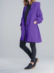 Philippa Sandford | Imperméable long à capuche résistant à l’eau