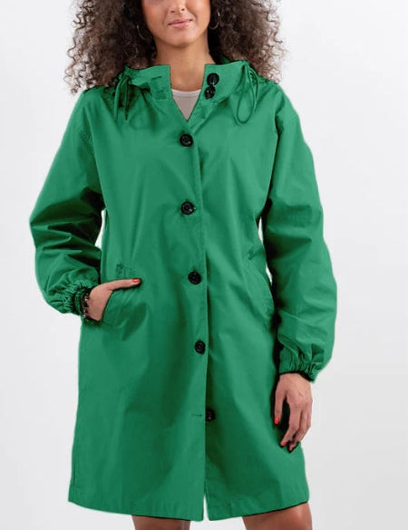 Philippa Sandford | Imperméable long à capuche résistant à l’eau