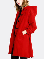 Philippa Sandford | Imperméable long à capuche résistant à l’eau