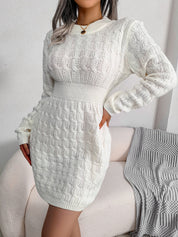 Diana Clarke | Cable Knit Mini Dress