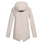 Harriet Calloway | Hooded Long Rain Jacket With Minimalist Finish