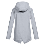 Harriet Calloway | Hooded Long Rain Jacket With Minimalist Finish