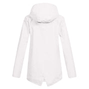 Harriet Calloway | Hooded Long Rain Jacket With Minimalist Finish