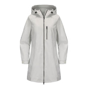 Clara Vance | Hooded Rain Jacket For Women – Waterproof Longline
