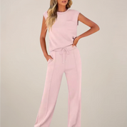 Hazel Carrington | Sleeveless Loungewear Set