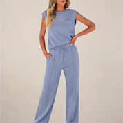 Hazel Carrington | Sleeveless Loungewear Set
