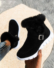 Phoebe Bennett | Bottines d’hiver fourrées à la cheville avec détail à boucle