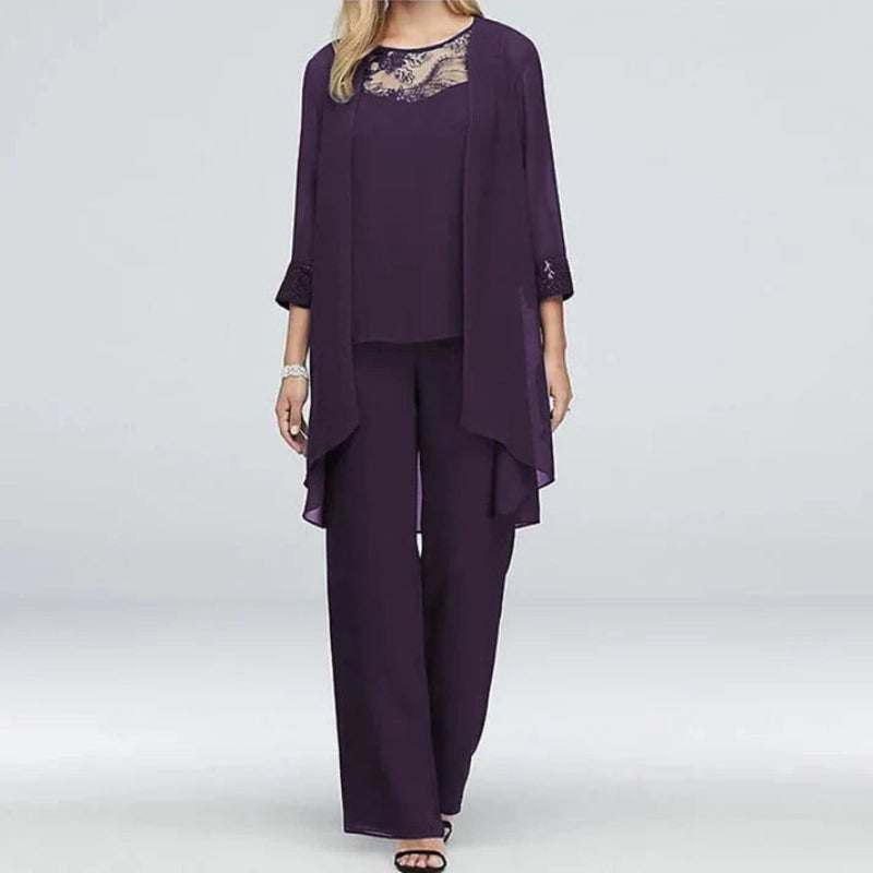Ivy Sinclair | Elegant Tunic & Trousers Set
