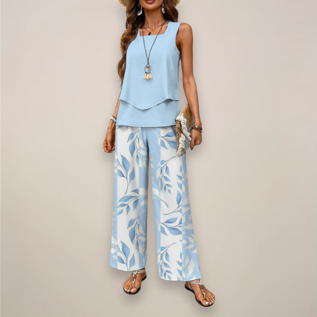 Womens-Two-Piece-Set-Sleeveless-Top-with-Straight-Leg-Trousers-for-Effortless-Elegance.png