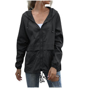 Georgina Mills | Lightweight Hooded Rain Jacket with Everyday Luxe Protection