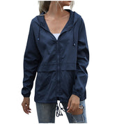 Georgina Mills | Lightweight Hooded Rain Jacket with Everyday Luxe Protection