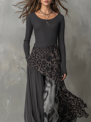 Rosalyn Ashwood | Elegancka sukienka maxi o dopasowanym kroju