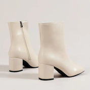 Yvette Collins | Block Heel Ankle Boots